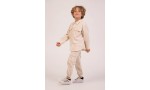 - 4-9 Yaş Erkek Çocuk Kargo Cepli Gabardin Pantolon - Bej