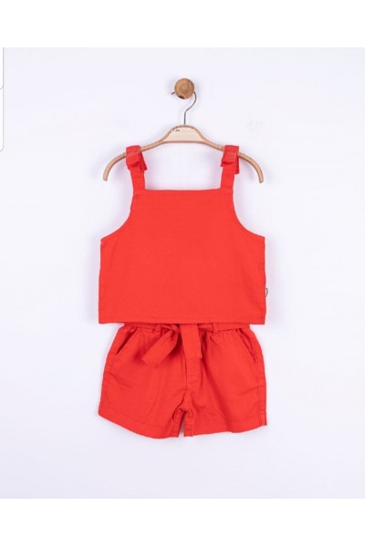 - 4-8 Yaş Kız Çocuk Takım - Nar Çiçeği