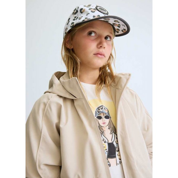 < 10-16 Yaş Kız Çocuk Mayoral Mevsimlik Ceket - Bej