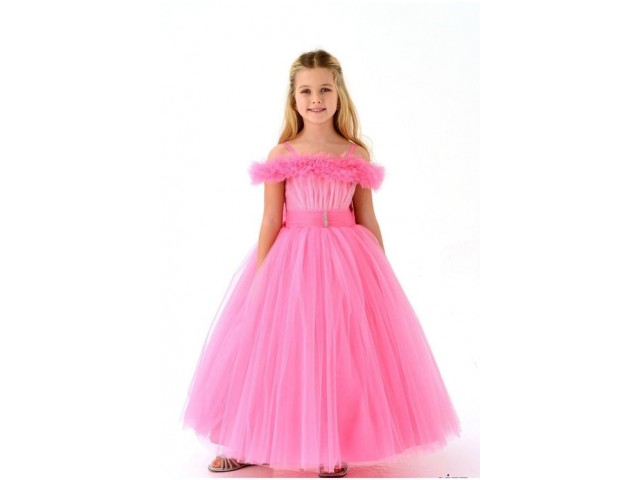 6-10 Yaş Kız Çocuk Barbie Abiye