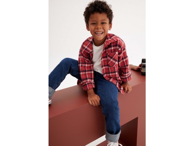 * 2-8 Yaş Erkek Çocuk Mamino Kot Pantolon