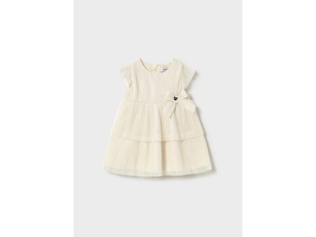 < 1-3 Yaş Kız Çocuk Mayoral Pileli Elbise