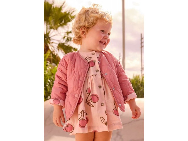 < 1-3 Yaş Kız Çocuk Mayoral Mevsimlik Ceket - Pembe